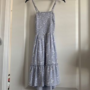 Hollister Blue Floral Dress